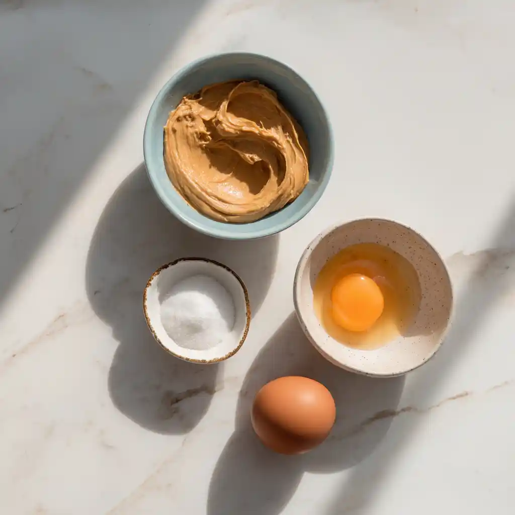 3 Ingredient Cookies – Simple, Sweet, and Ready in Minutes 3 ingredient cookies peanut butter, sugar, and egg for 3 ingredient cookies