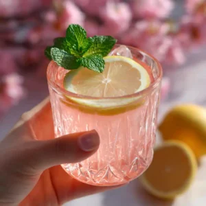 Pink Salt Trick Recipe: Simple Morning Hydration for Wellness Pink Salt Trick Recipe Served Pink Salt Trick Recipe with Lemon and Mint