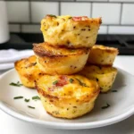 Air Fryer Egg Bites: A Quick, Healthy Breakfast Revolution 5 Air fryer egg bites freshly cooked in silicone molds