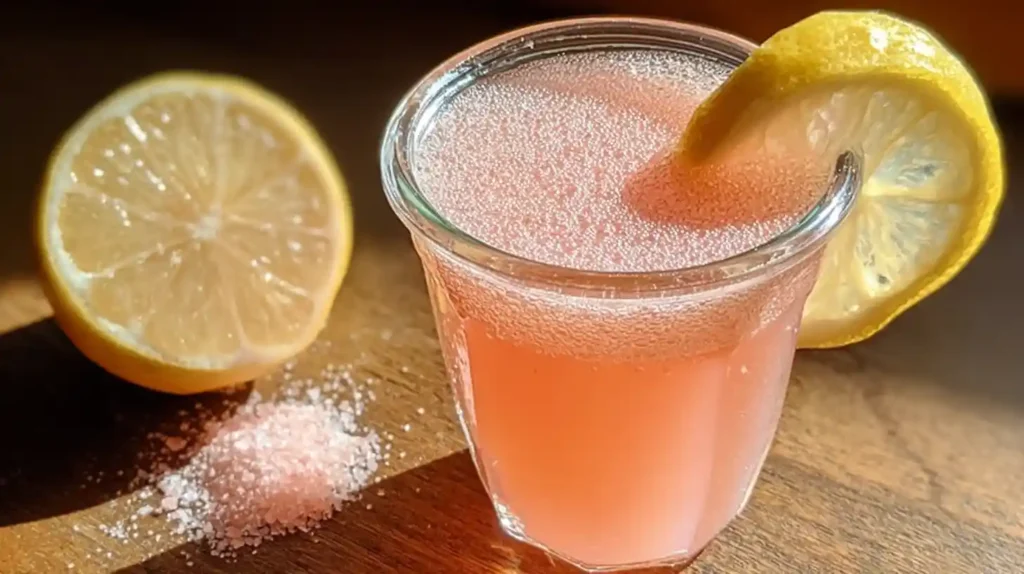 Pink Salt Trick Recipe: Simple Morning Hydration for Wellness Pink Salt Trick Recipe Pink Salt Trick Recipe with Lemon Slice