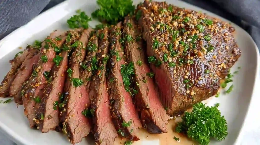 Air Fryer London Broil – Juicy, Fast, and Full of Flavor air fryer london broil air fryer london broil on cutting board