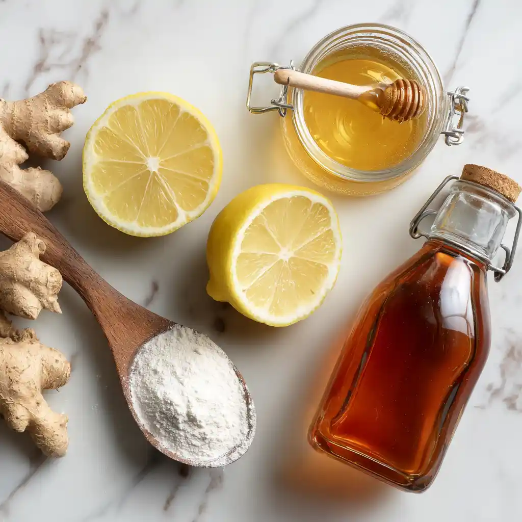 Brazilian Baking Soda Trick for Weight Loss – Natural Detox with ACV & Lemon Brazilian Baking Soda Trick Ingredients for Brazilian Baking Soda Trick