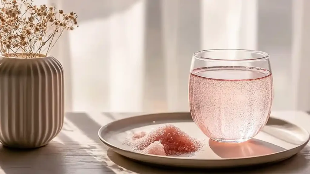 Pink Salt Diet Recipe – 1 Powerful Detox & Weight Loss Secret pink salt diet recipe pink salt diet recipe hydratant drink glass